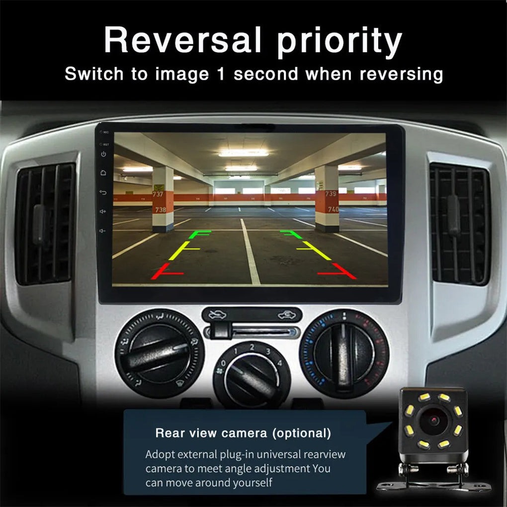 10.1'' Rotatable Touch Screen Android 14 Car Stereo Radio Double 2DIN GPS Wifi