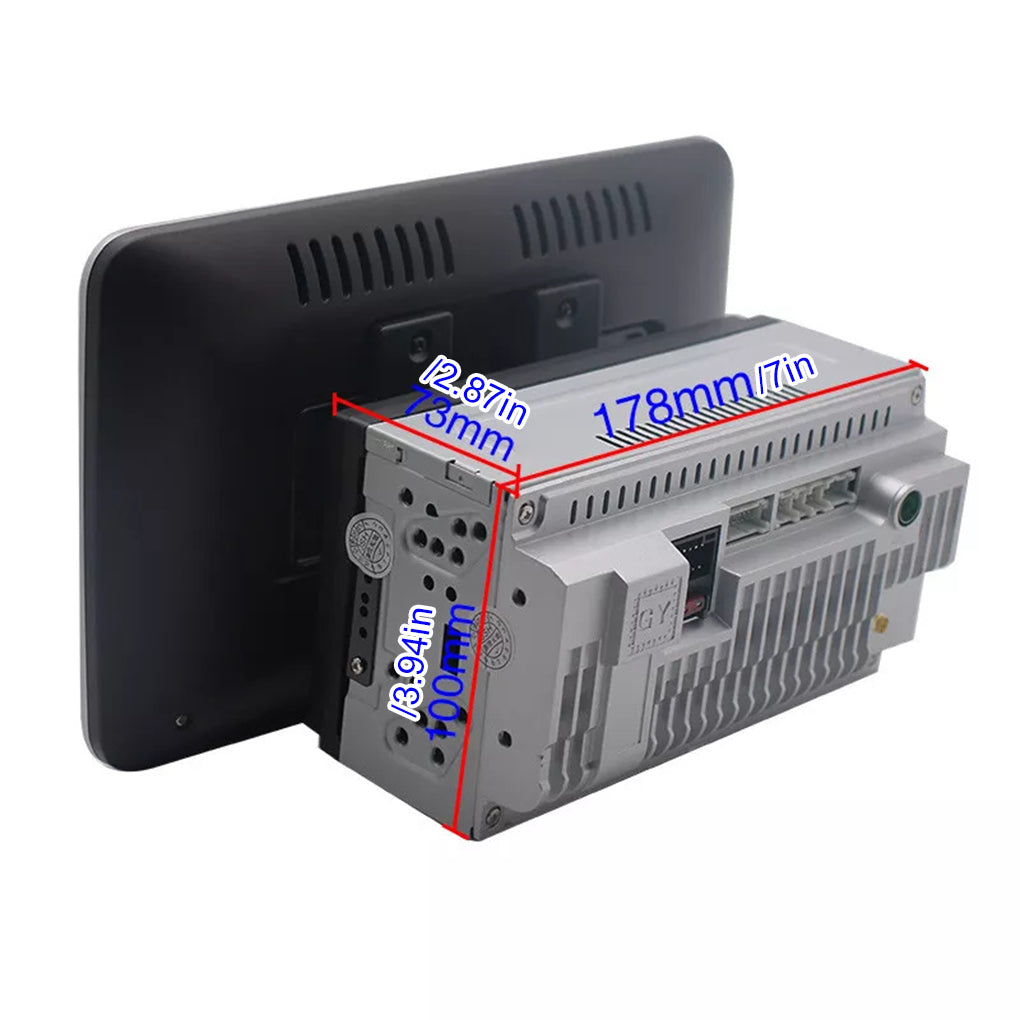 10.1'' Rotatable Touch Screen Android 14 Car Stereo Radio Double 2DIN GPS Wifi