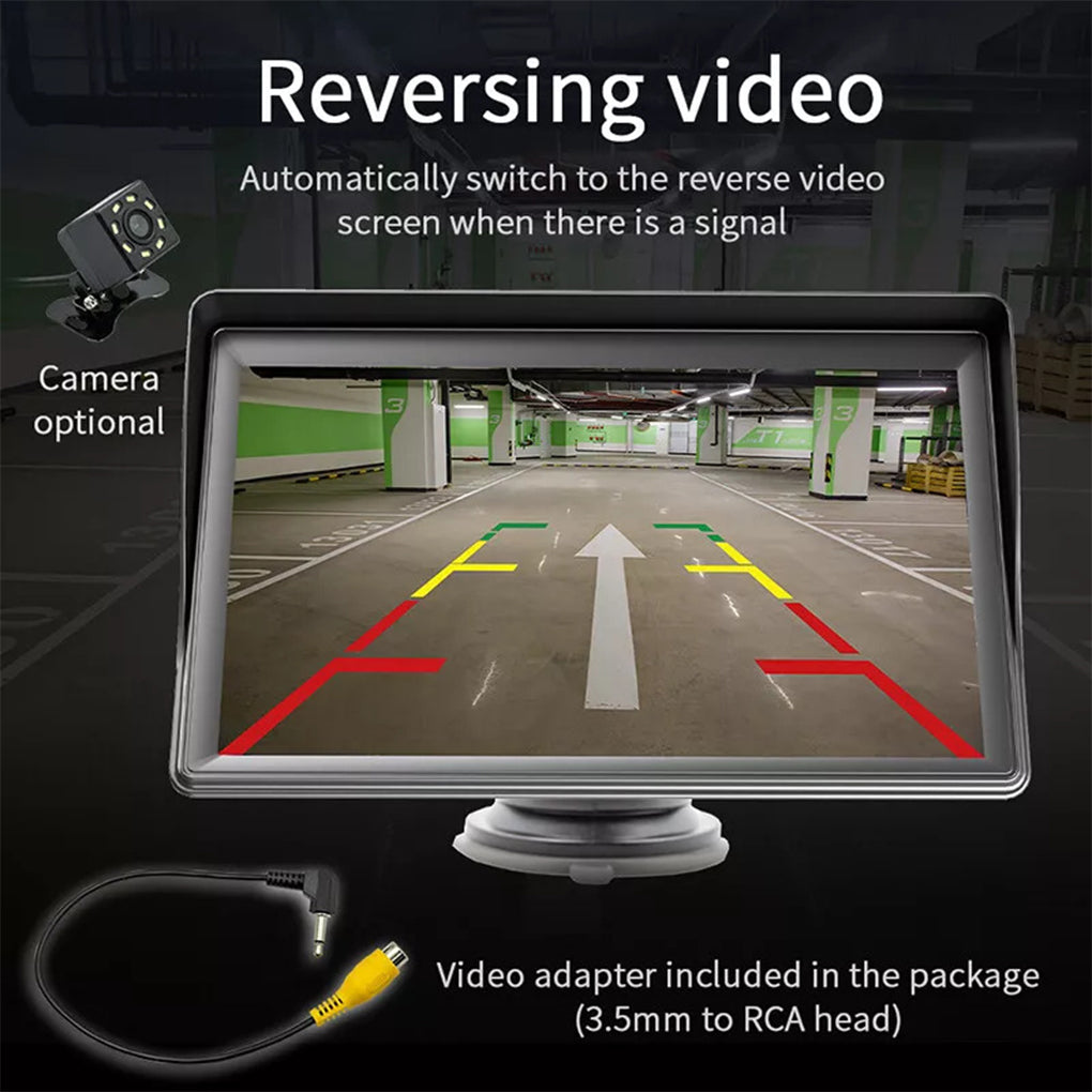 7 inch portable car bluetooth MP5 player HD large screen wireless Carplay