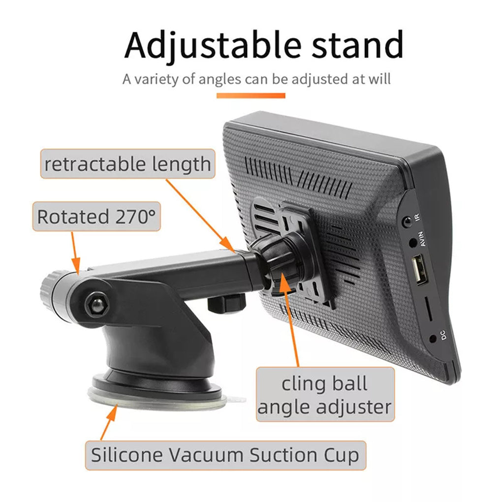 7 inch portable car bluetooth MP5 player HD large screen wireless Carplay