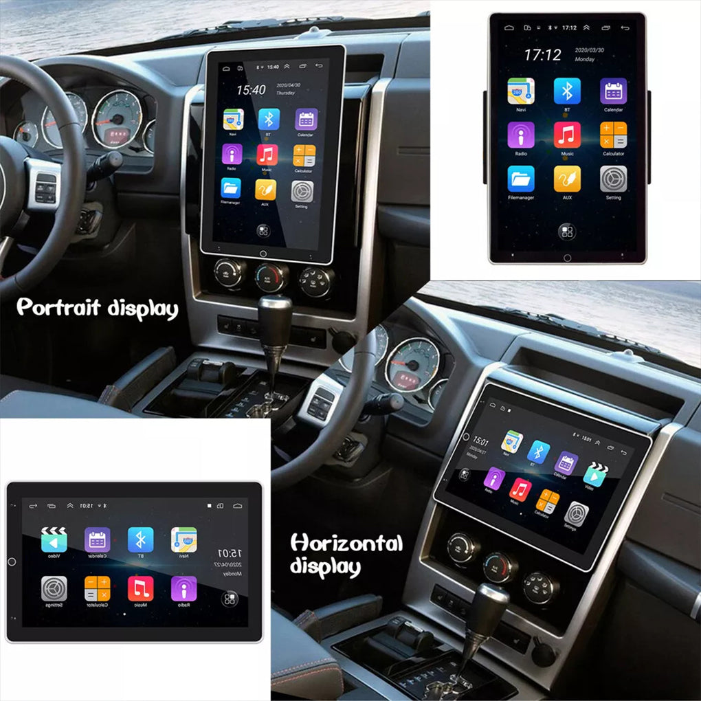 10.1 inch Android 14 rotating screen car navigation