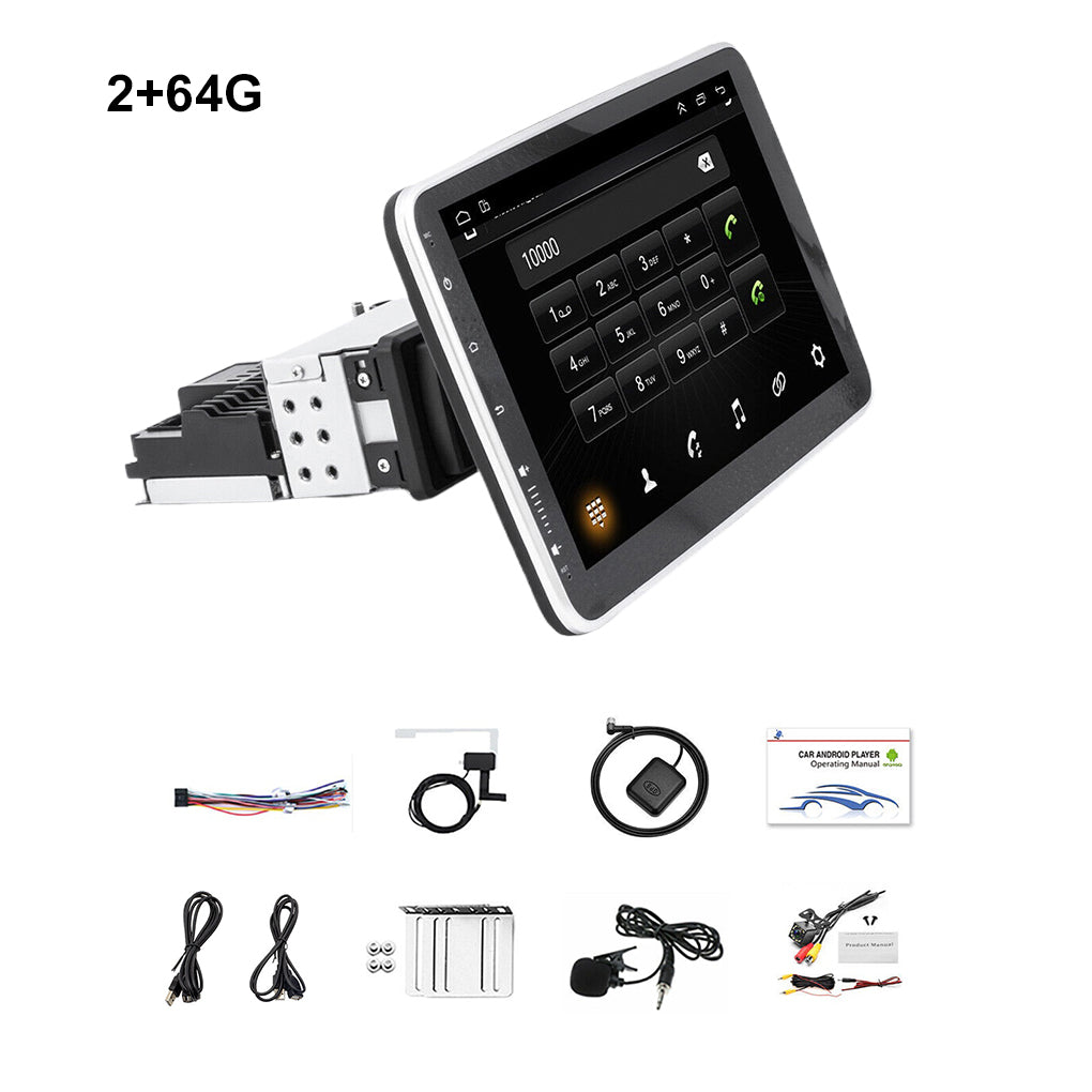 Android 14 Autoradio Carplay GPS Navi RDS WIFI