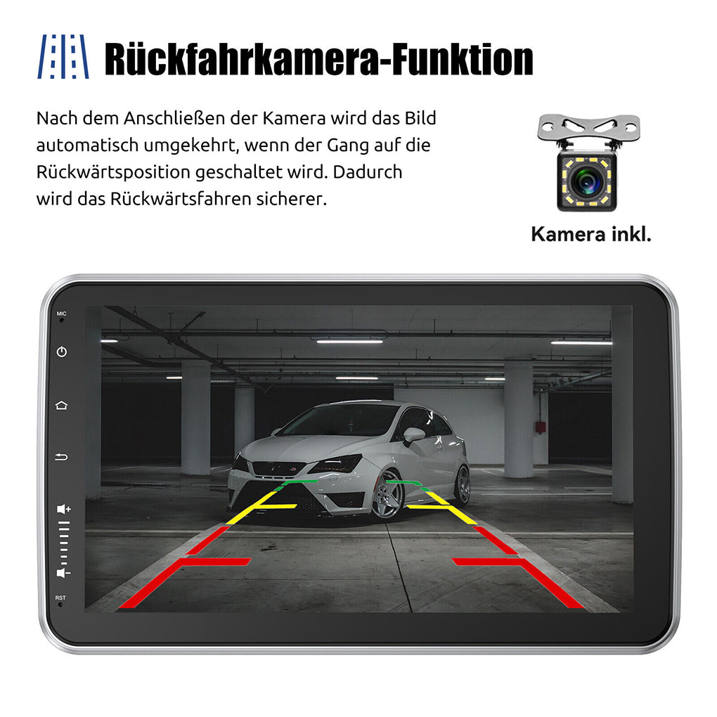 Android 14 Autoradio Carplay GPS Navi RDS WIFI