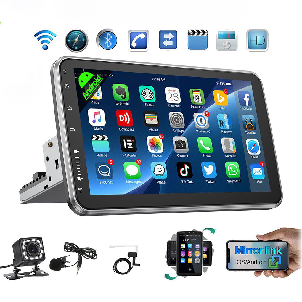 Android 14 Autoradio Carplay GPS Navi RDS WIFI