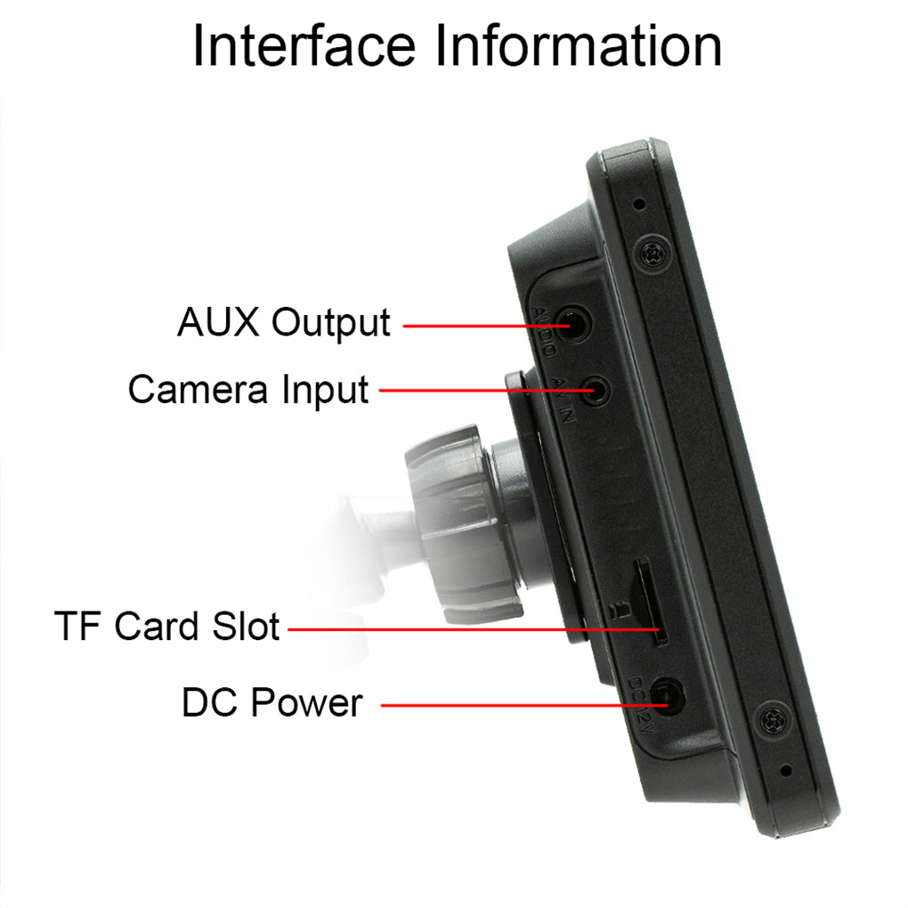10" Portable Car Stereo Wireless Apple Carplay & Android Auto Radio Touch Screen