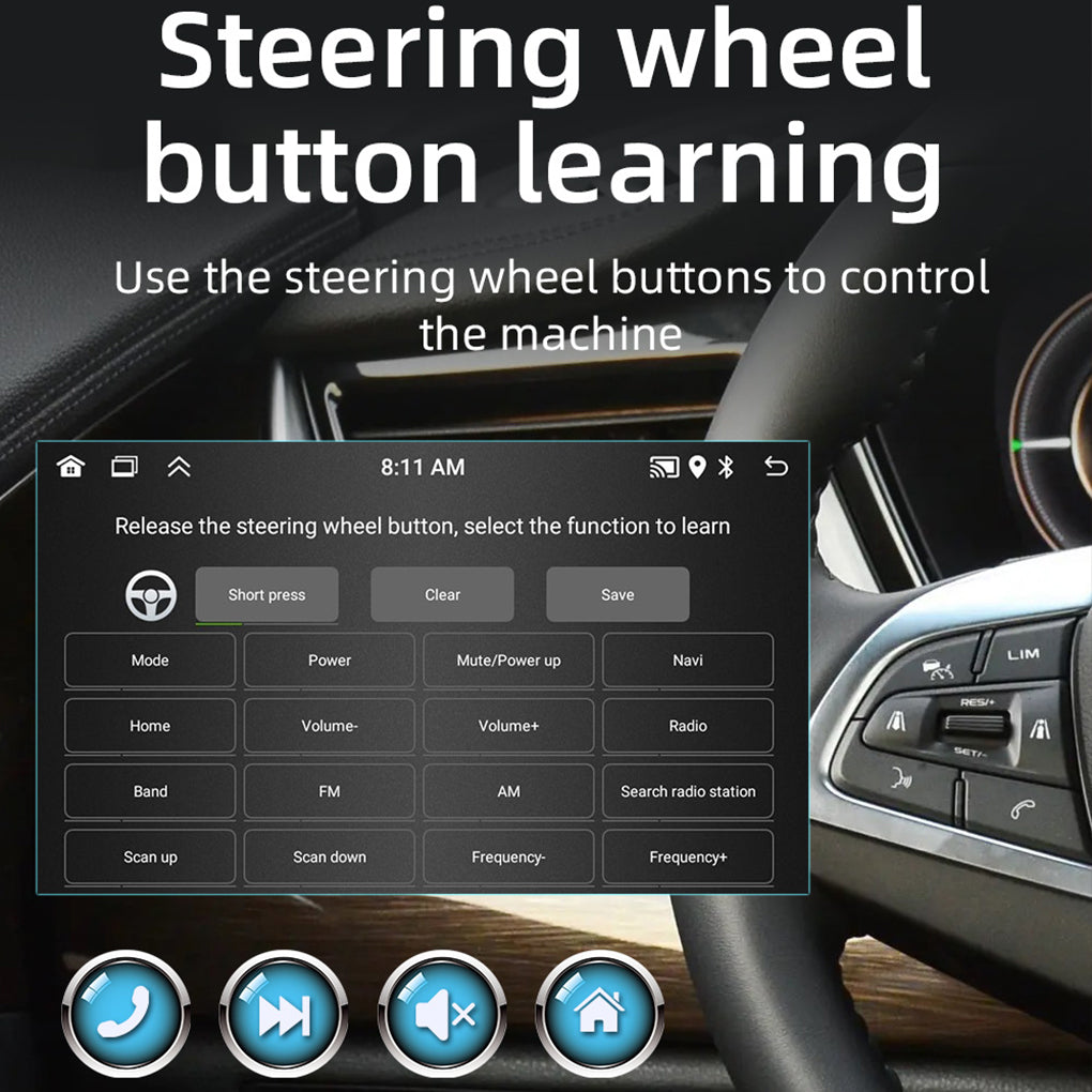 DAB+ Android 14 Car Radio GPS Navi For VW Polo 9N Golf Jetta MK4 Passat+Camera