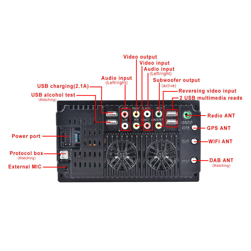 DAB+ Android 14 Car Radio GPS Navi For VW Polo 9N Golf Jetta MK4 Passat+Camera