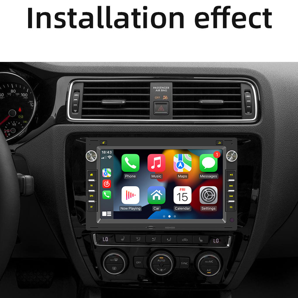 7" 2DIN Android 14 64GB Car Radio GPS Navi For VW Golf MK4 Polo Passat B5 JETTA