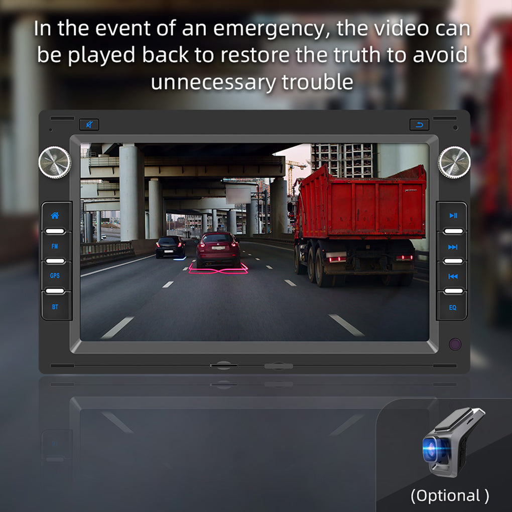 7" 2DIN Android 14 64GB Car Radio GPS Navi For VW Golf MK4 Polo Passat B5 JETTA