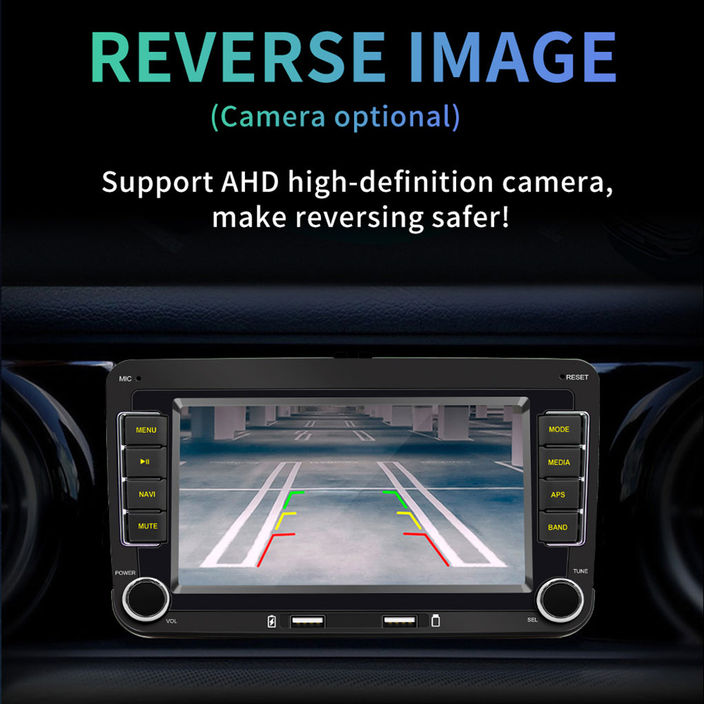 DAB+ 7" Android 13 Car Radio GPS Navi For VW Golf 5 6 Polo T5 Touran with Camera