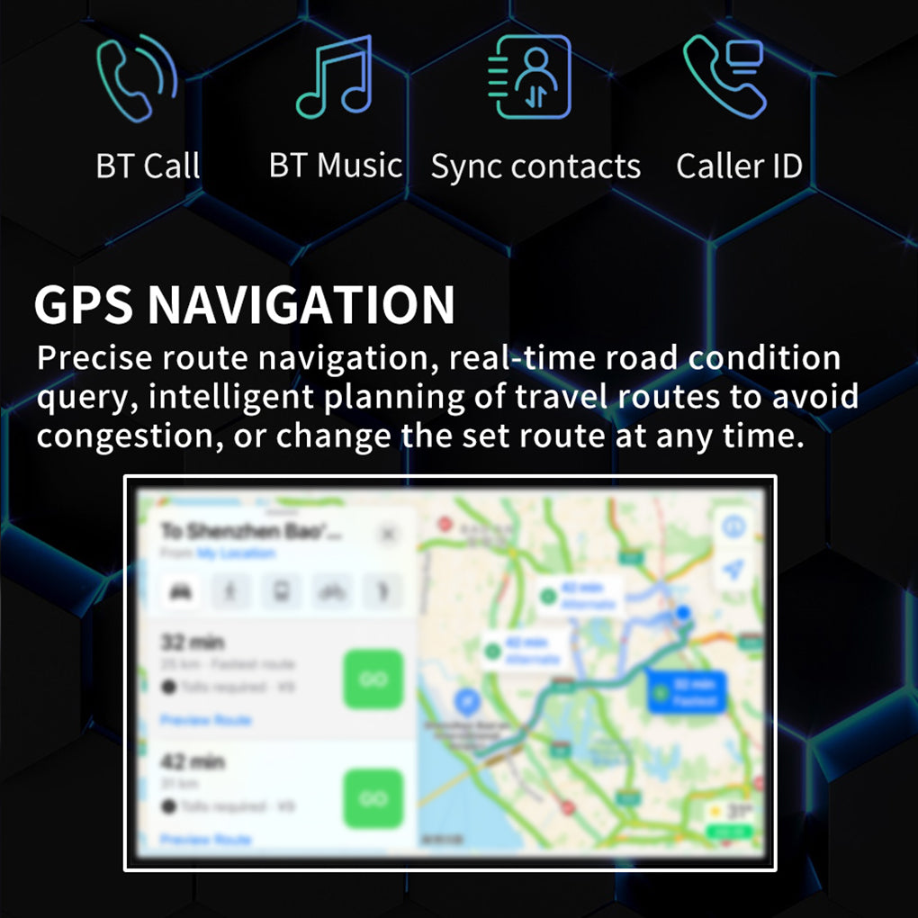 DAB+ 7" Android 13 Car Radio GPS Navi For VW Golf 5 6 Polo T5 Touran with Camera