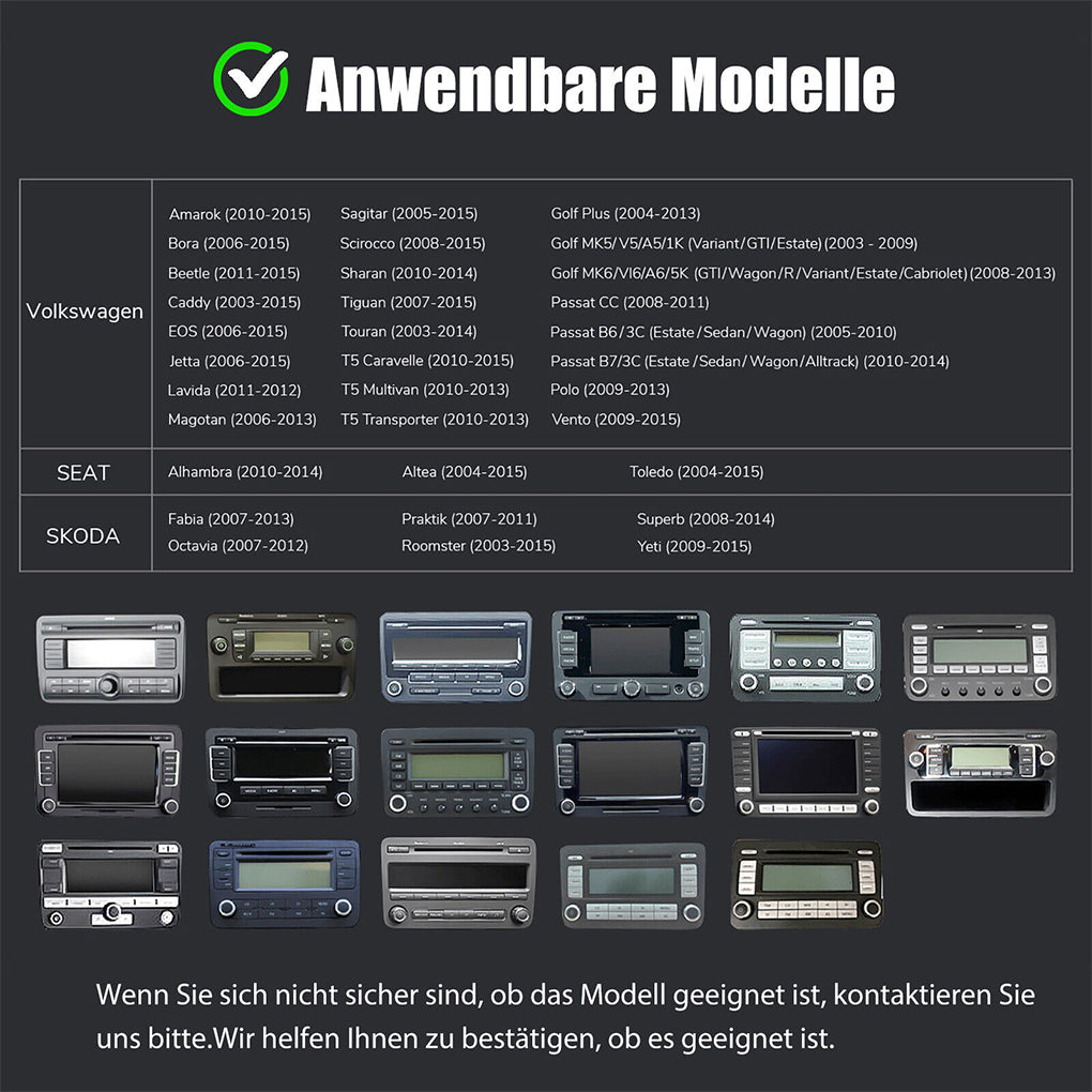 DAB+ 9" Android Car Radio Carplay GPS For VW Golf 5 6 Polo 6R Touran Tiguan Navi