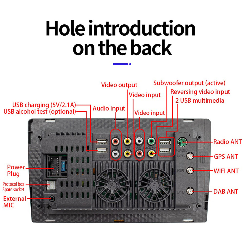 DAB+ 9" Android Car Radio Carplay GPS For VW Golf 5 6 Polo 6R Touran Tiguan Navi