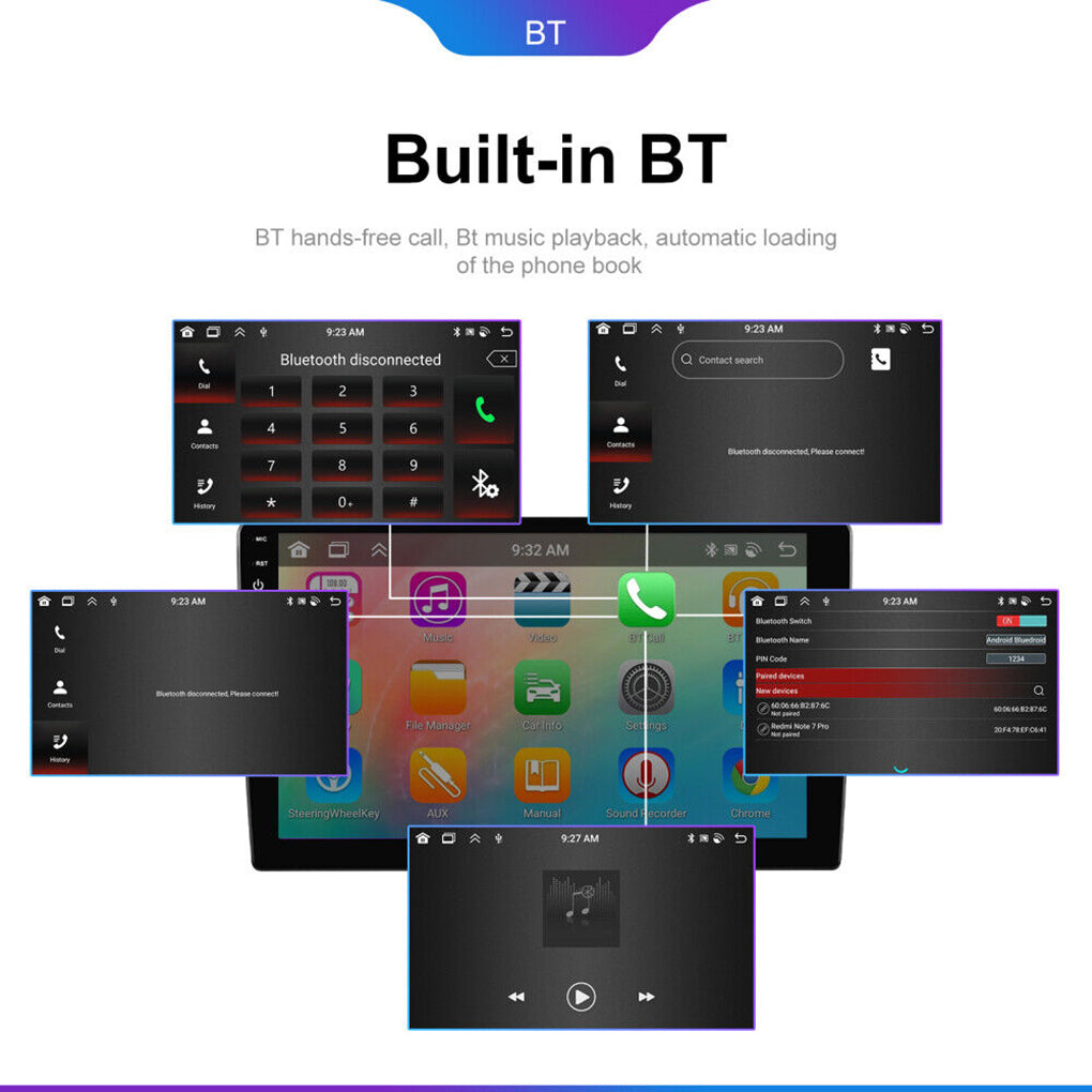 4+64G 8 Core Android 13 Car Radio Apple Carplay GPS Navi for VW Passat B6 B7 CC