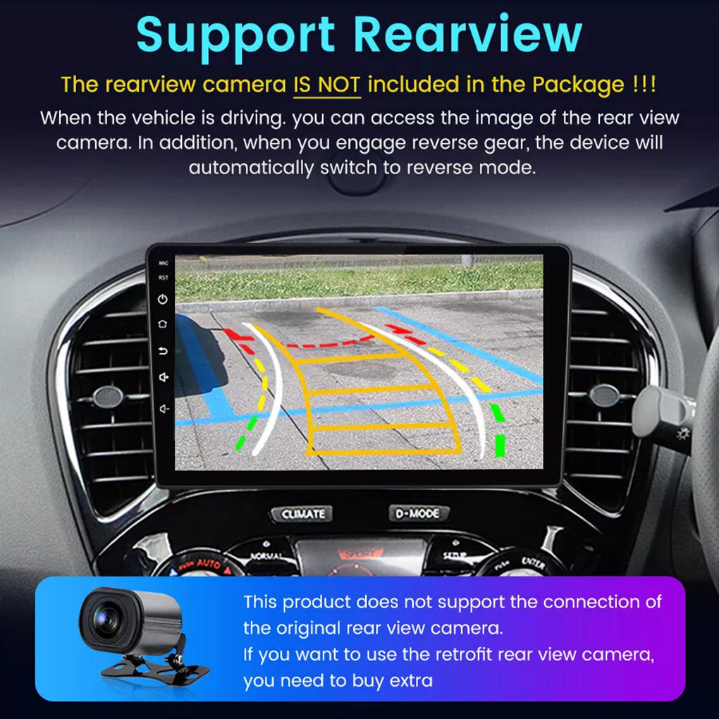 Android 14 Auto&Carplay Car Stereo Radio For Nissan Juke 2010-2014 GPS Navi WIFI