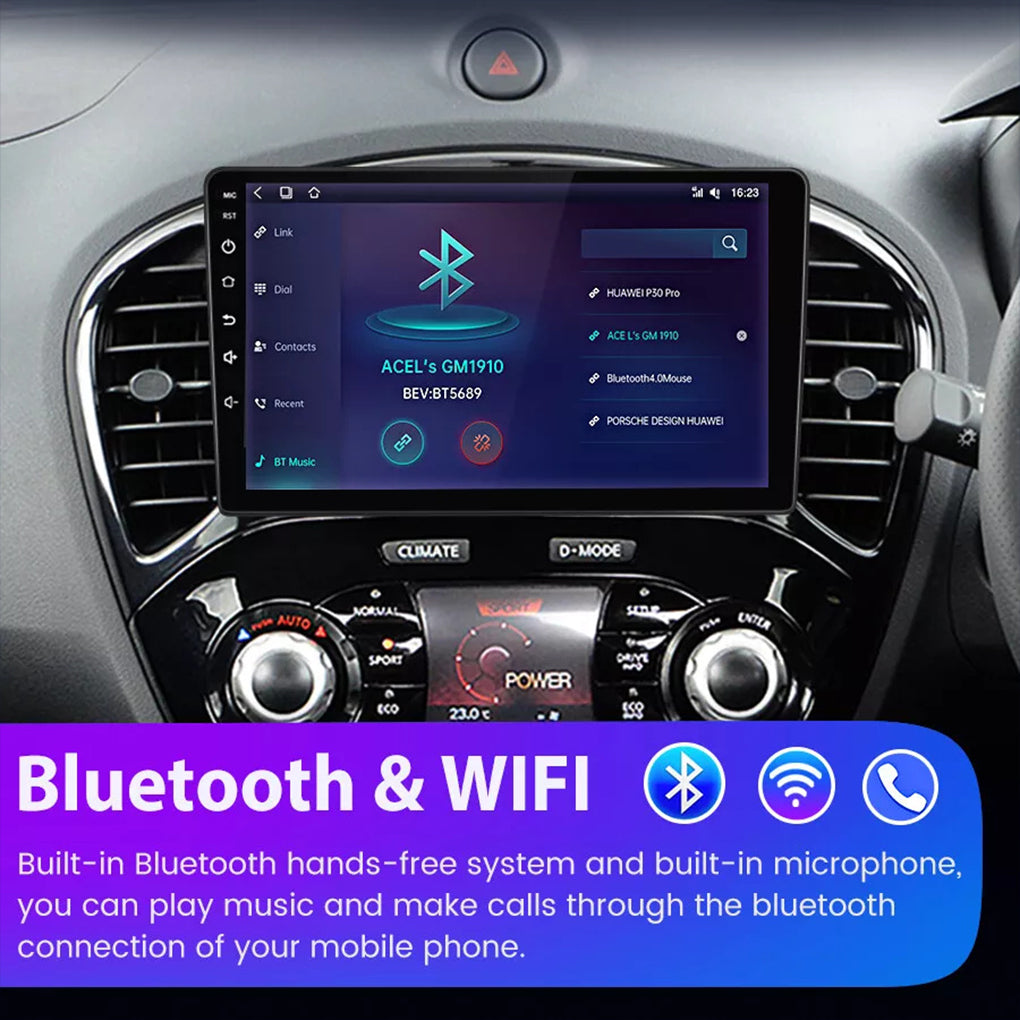 Android 14 Auto&Carplay Car Stereo Radio For Nissan Juke 2010-2014 GPS Navi WIFI