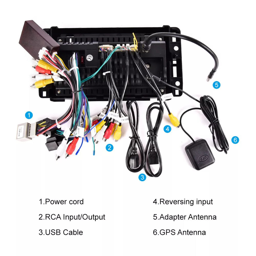 For GMC Yukon Chevy Silverado Sierra Android 14 GPS Navigation Car Radio Stereo Player