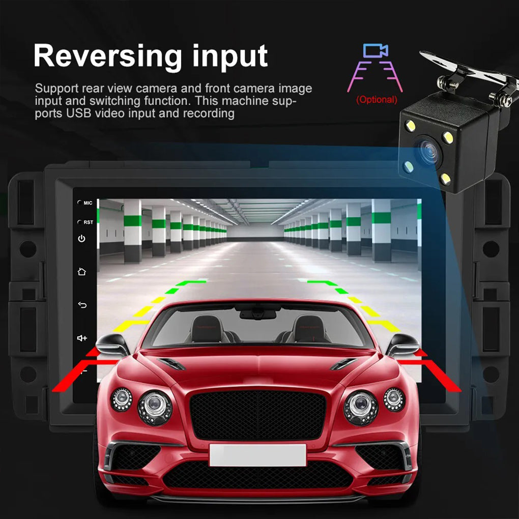 For GMC Yukon Chevy Silverado Sierra Android 14 GPS Navigation Car Radio Stereo Player
