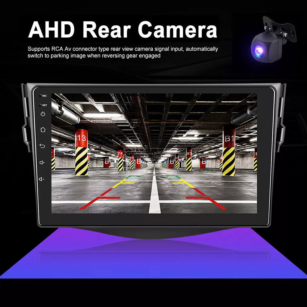 For Toyota RAV4 2007-2012 Apple Carplay Android 13 Car GPS Radio Stereo BT Wifi