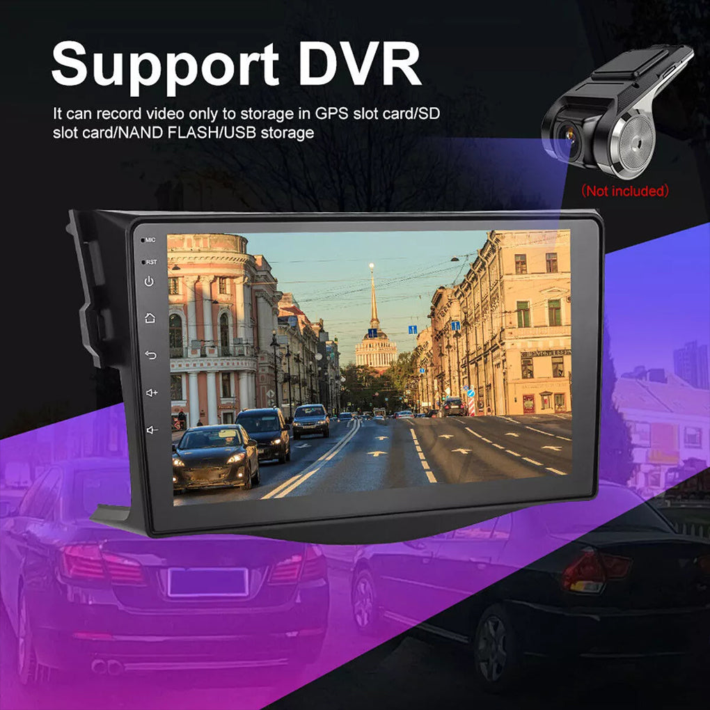 For Toyota RAV4 2007-2012 Apple Carplay Android 13 Car GPS Radio Stereo BT Wifi