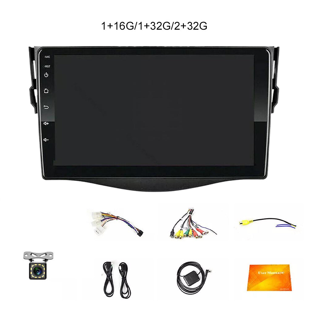 For Toyota RAV4 2007-2012 Apple Carplay Android 13 Car GPS Radio Stereo BT Wifi