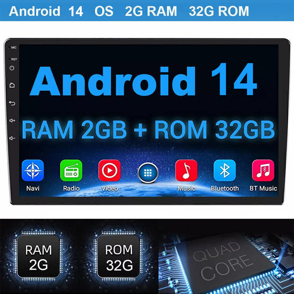 For Toyota Sienna 2004-2010 Android 14 Apple CarPlay Car Radio GPS Navigation with Camera