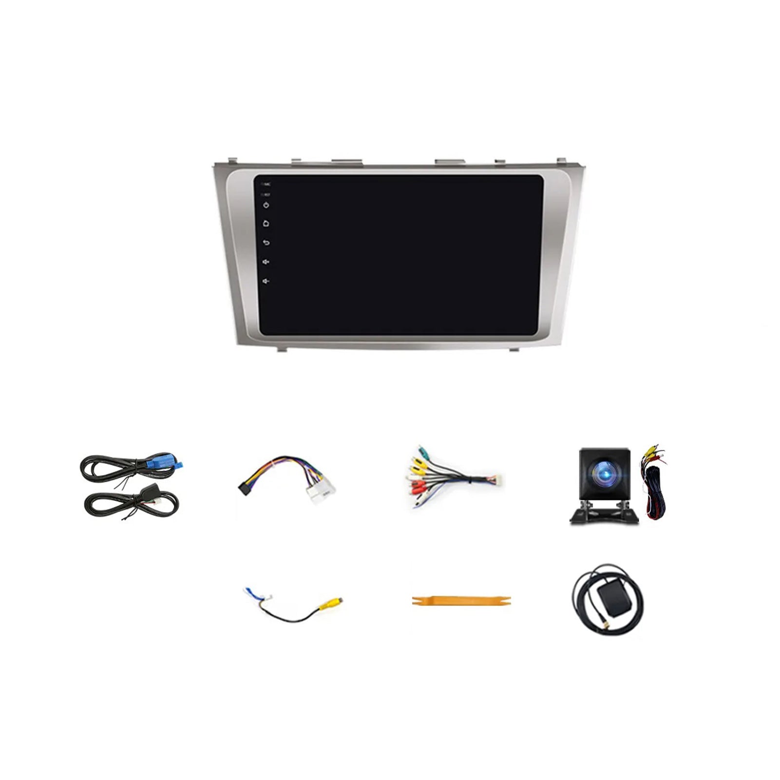 For Toyota Camry 2007-2011 9" Car Stereo Radio Android 14 Carplay GPS Camera
