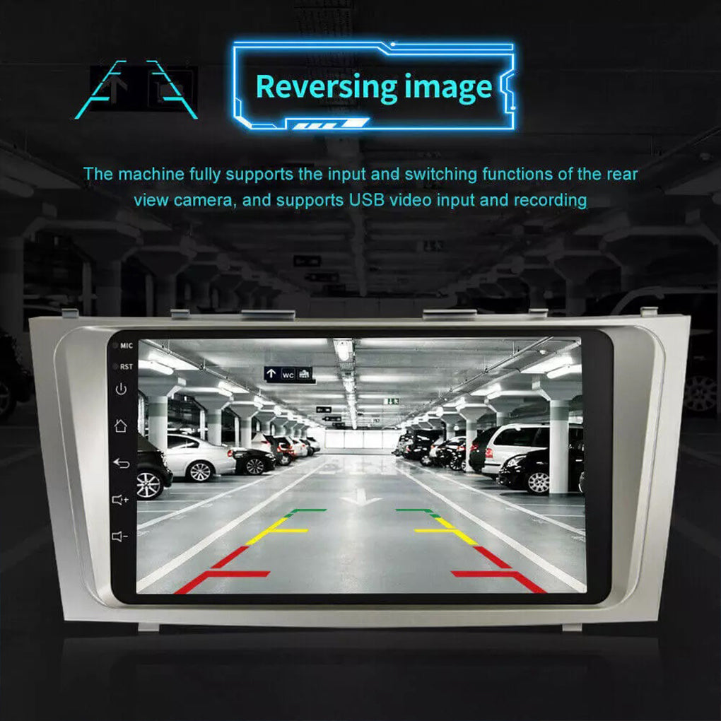 For Toyota Camry 2007-2011 9" Car Stereo Radio Android 14 Carplay GPS Camera