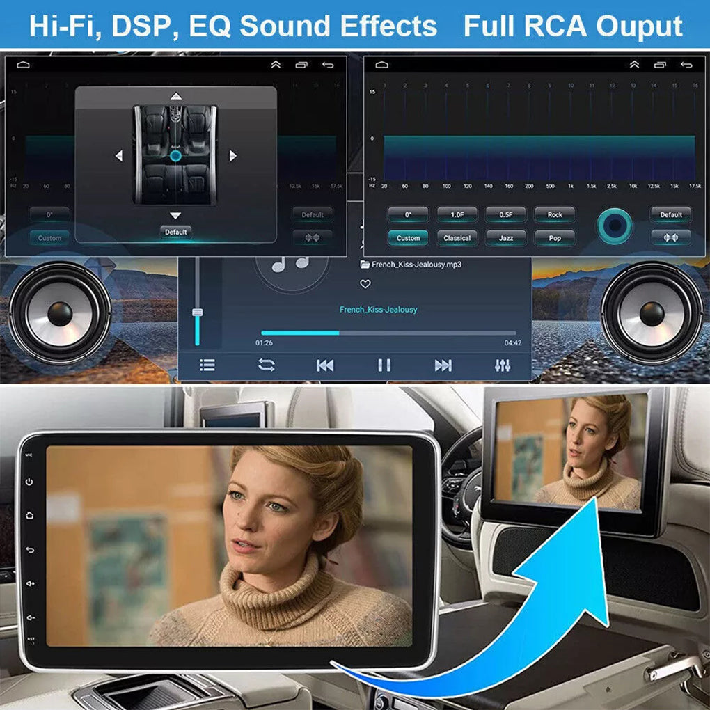 For 2012-2014 Toyota Camry 10.1" Car Radio Stereo WiFi Android 14.0 GPS Navigation