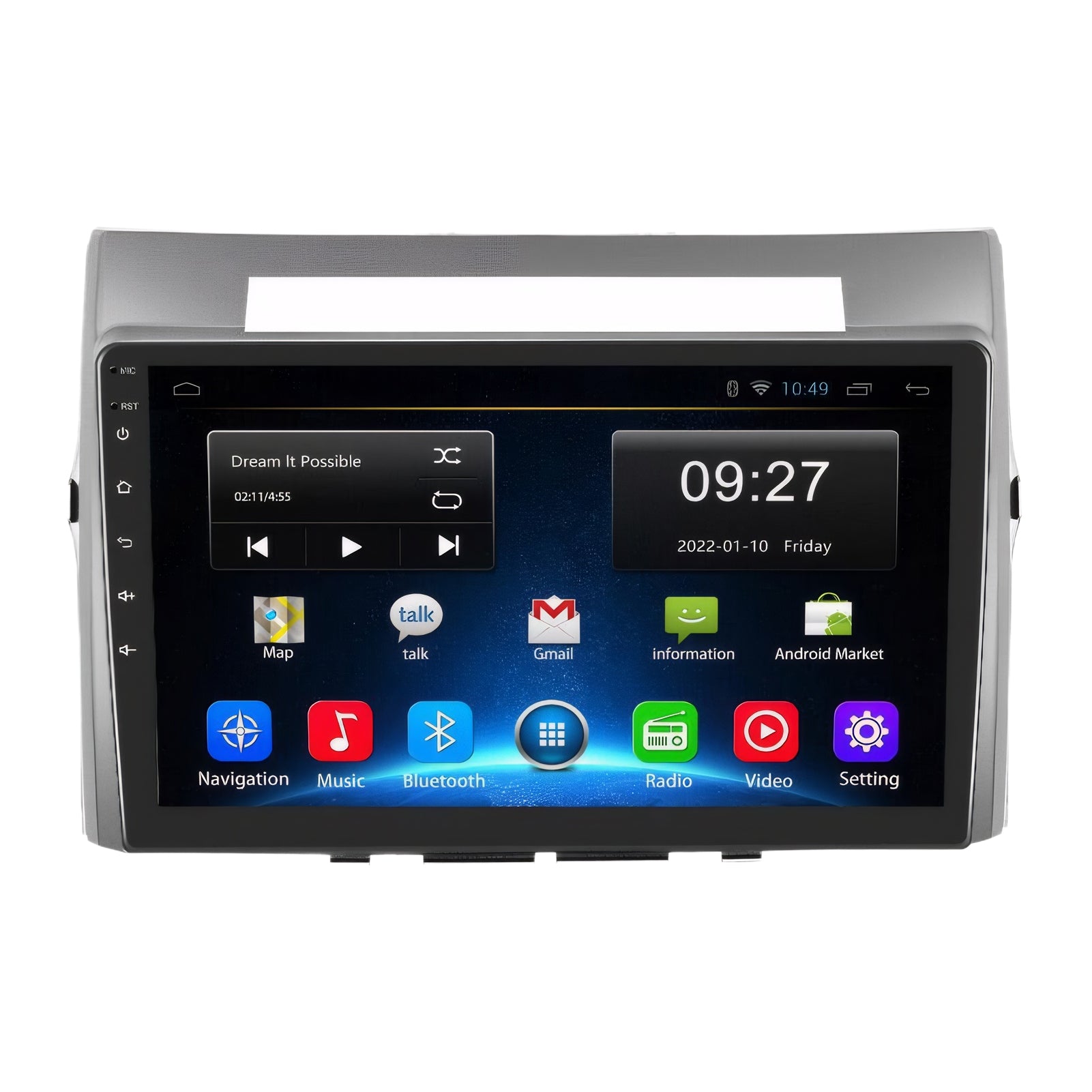 For Toyota Corolla 9-inch Yizhi/Verso 03-09 Android 14 navigation central control integrated car radio