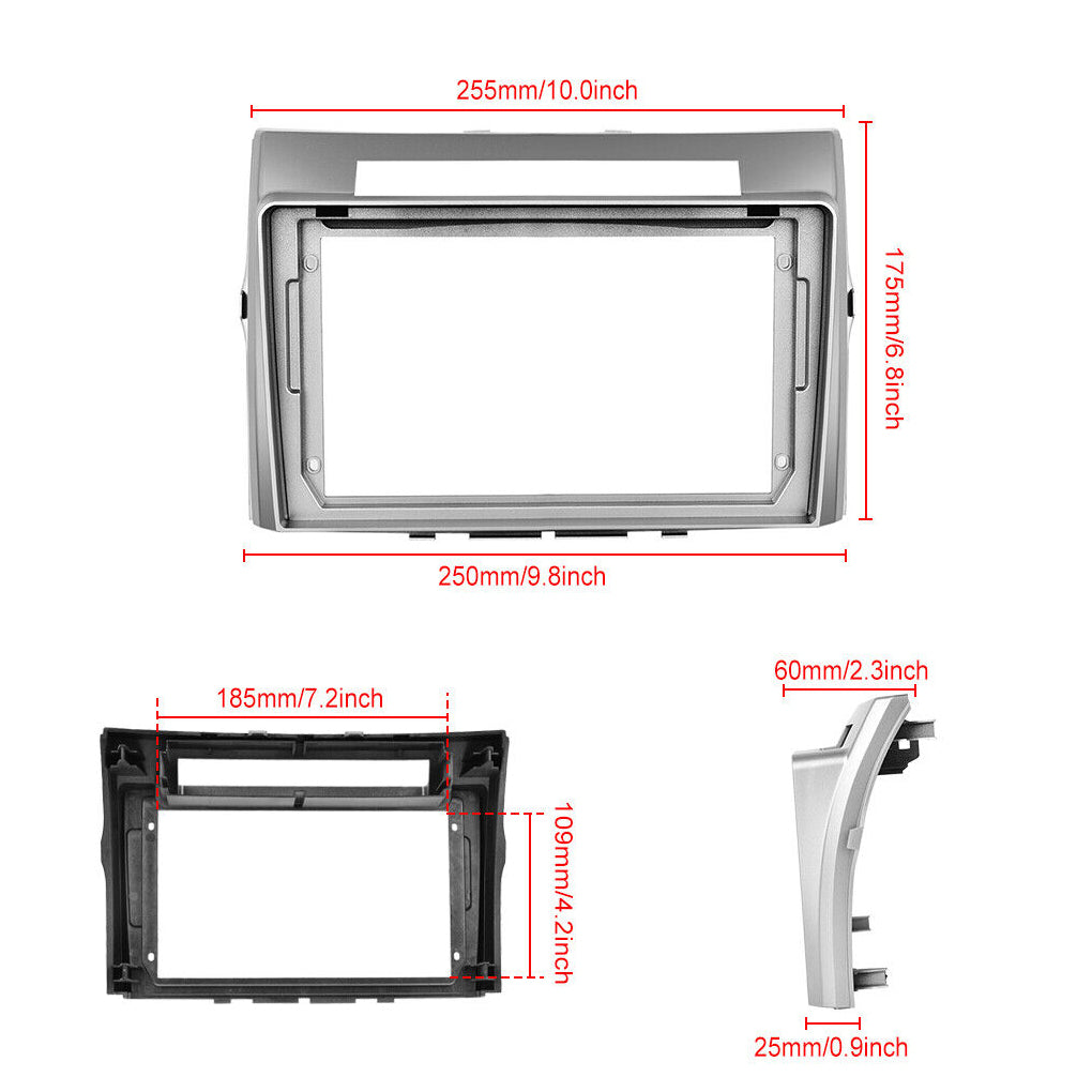 For Toyota Corolla 9-inch Yizhi/Verso 03-09 Android 14 navigation central control integrated car radio