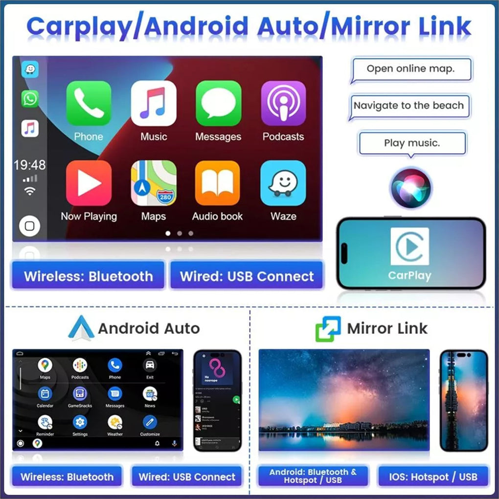 For Toyota Prius 3 10-15 9-inch Android central control navigation car radio (CARPLAY, 2+32G)
