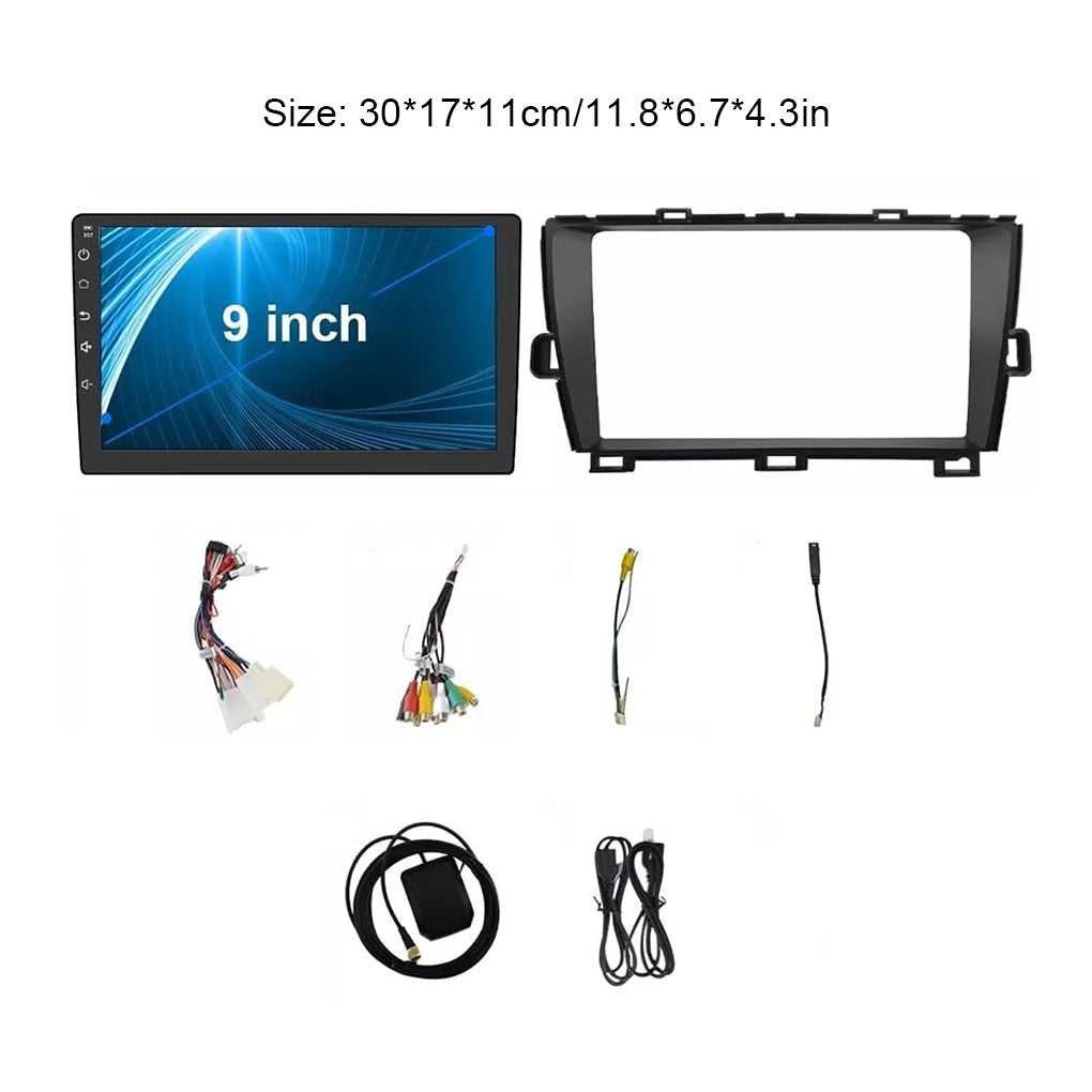For Toyota Prius 3 10-15 9-inch Android central control navigation car radio (CARPLAY, 2+32G)