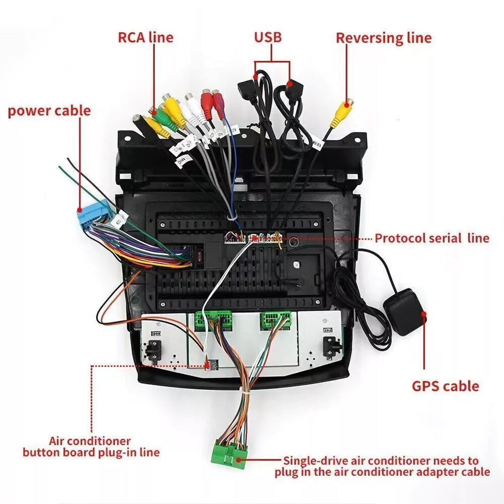 For 03-07 7th generation Honda Accord navigation dedicated 10.1 inch Android 14 large screen Accord 7th generation navigation car radio