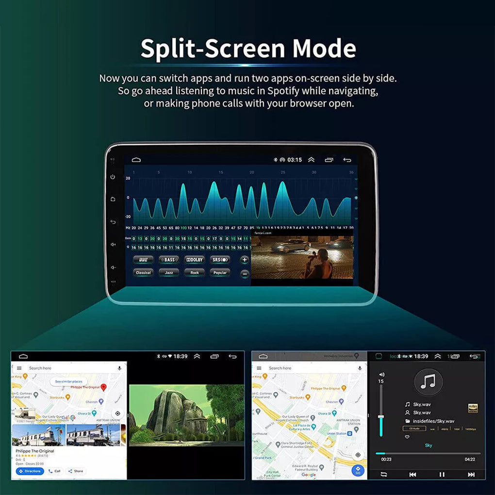 For 03-07 7th generation Honda Accord navigation dedicated 10.1 inch Android 14 large screen Accord 7th generation navigation car radio