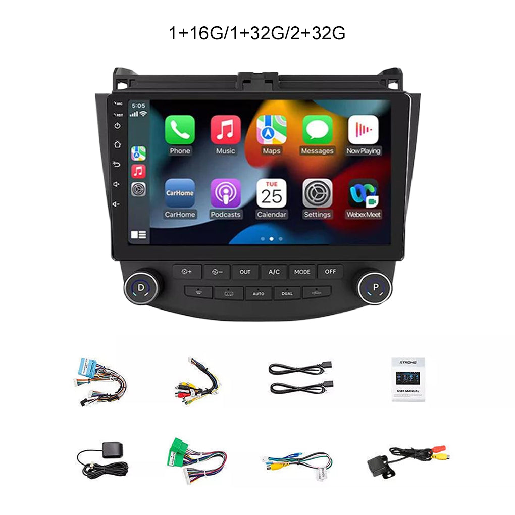 For 03-07 7th generation Honda Accord navigation dedicated 10.1 inch Android 14 large screen Accord 7th generation navigation car radio