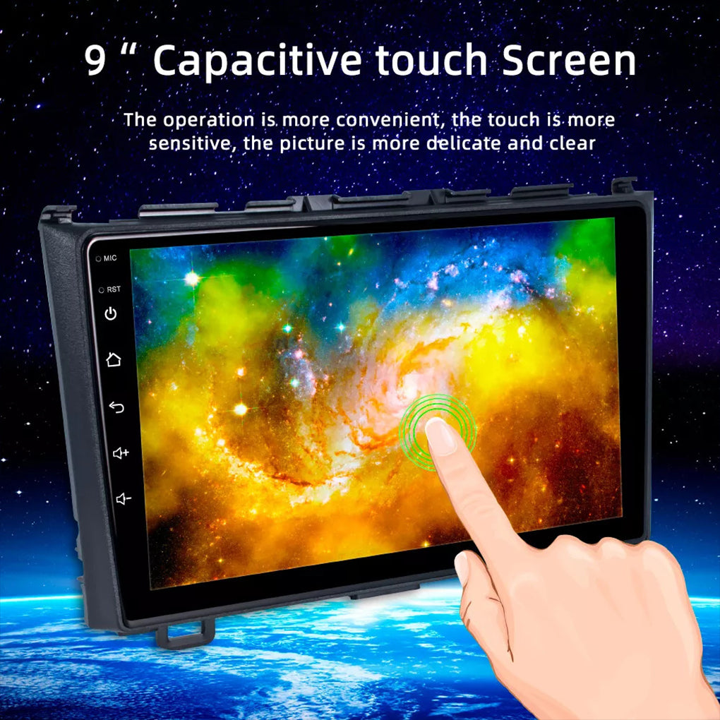 Car Stereo Radio For Honda CRV Carplay Android 14 2007-2011 Navigation WiFi BT GPS+Camera