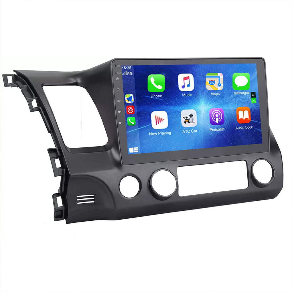 Android Car Stereo Radio GPS WiFi RDS+Camera CarPlay for Honda Civic 2006-2011