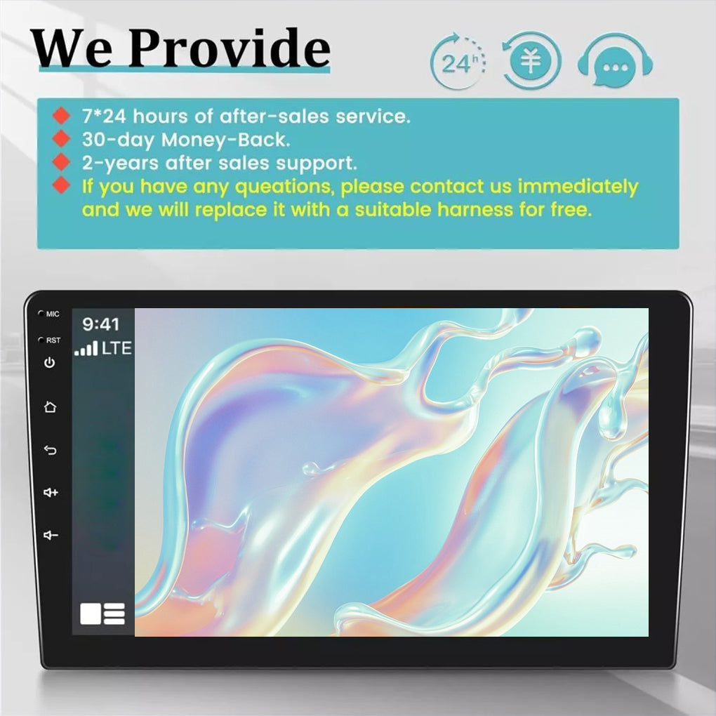 Apple Carplay Car Stereo Radio for Toyota Corolla 2003-2008 Android 14 GPS Navigation