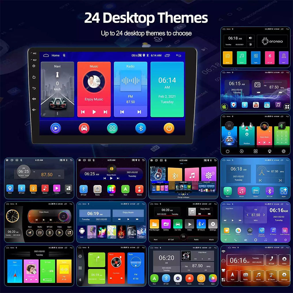 Android 14 Car Radio For Ford Focus MK2 MK II 2004-2011 GPS WIFI FM RDS BT