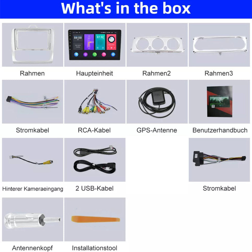 Android 14 Car Radio For Ford Focus MK2 MK II 2004-2011 GPS WIFI FM RDS BT