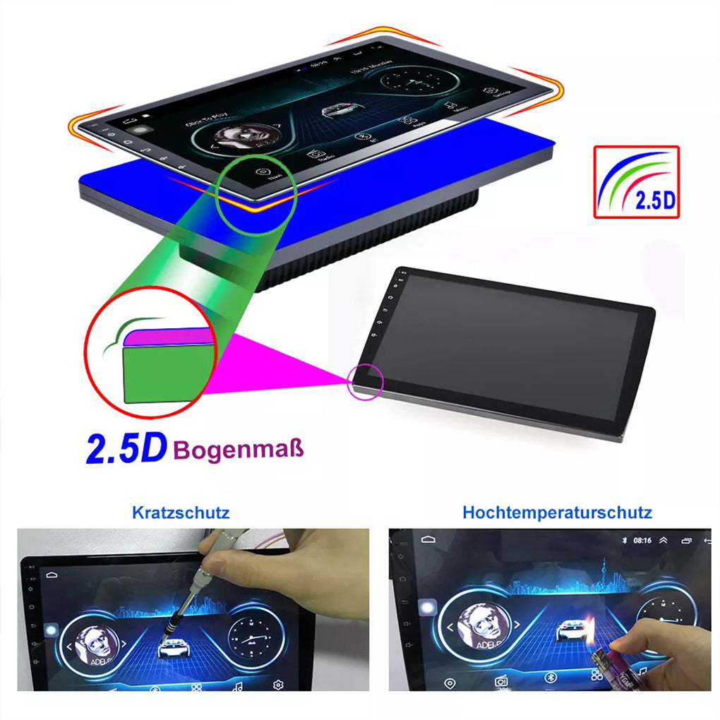 Android 14 Car Radio For Ford Fiesta MK5 VI 2002-2008 GPS Nav WIFI FM RDS