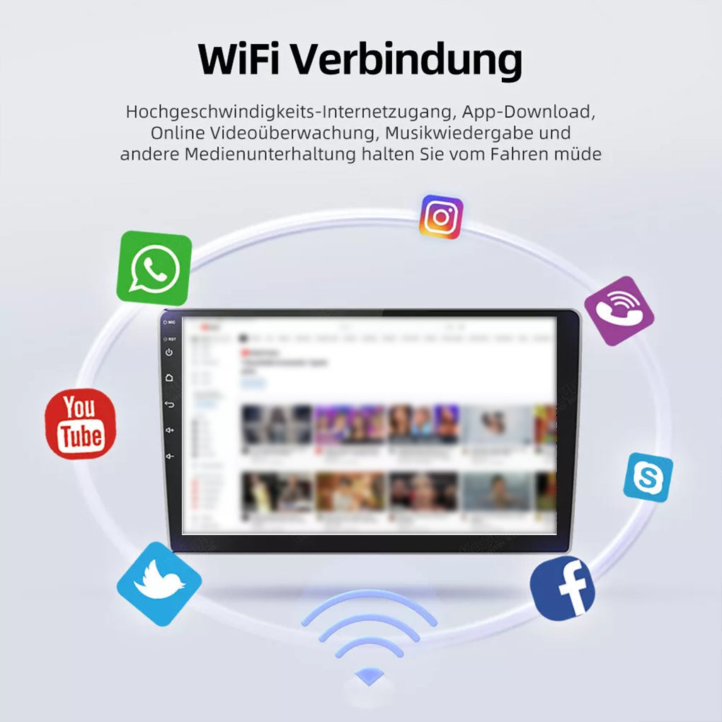 Android 14 Car Radio For Ford Fiesta MK5 VI 2002-2008 GPS Nav WIFI FM RDS