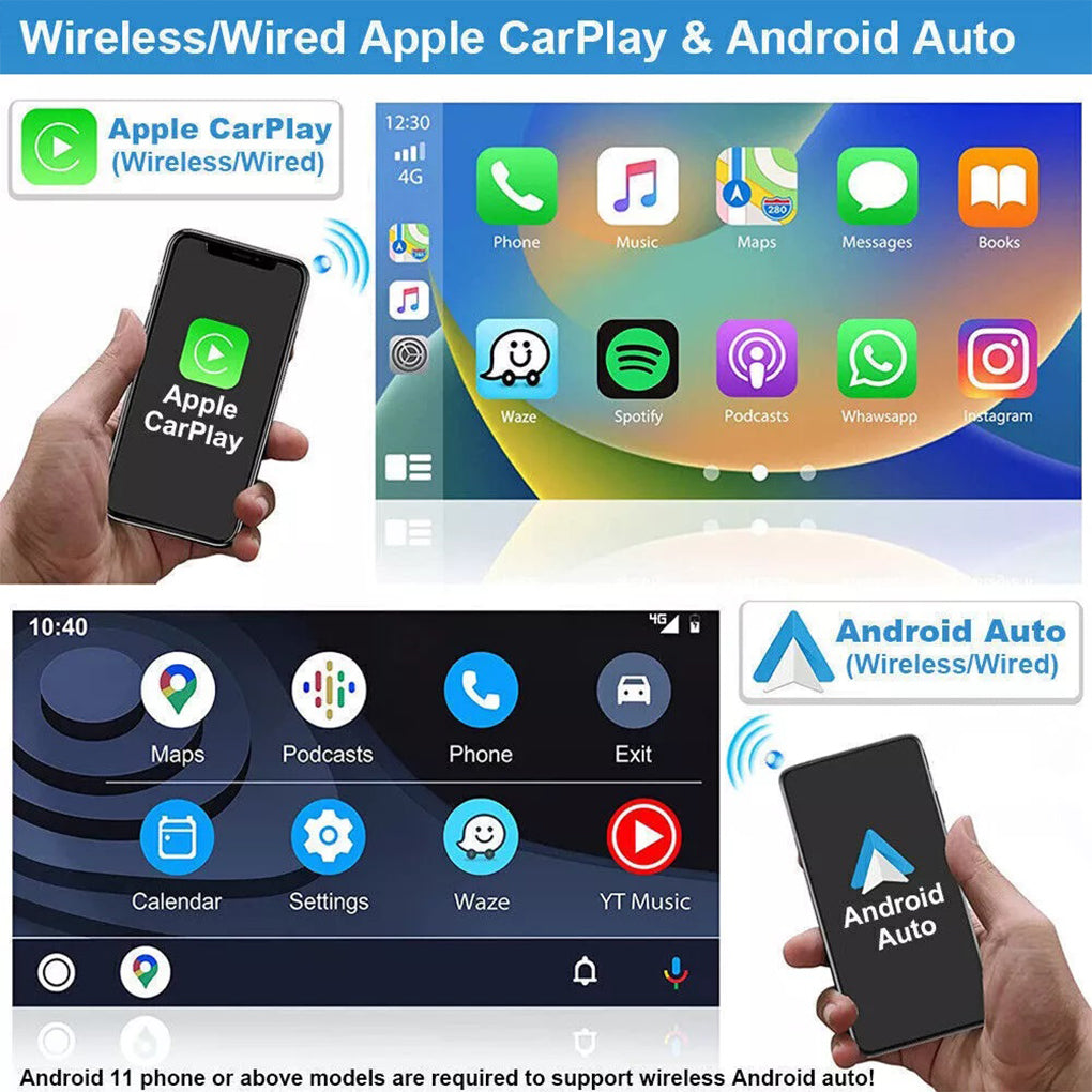 Car Stereo Radio for Ford F150 2004-2014 Carplay Android 13 WiFi GPS Navigation + Camera