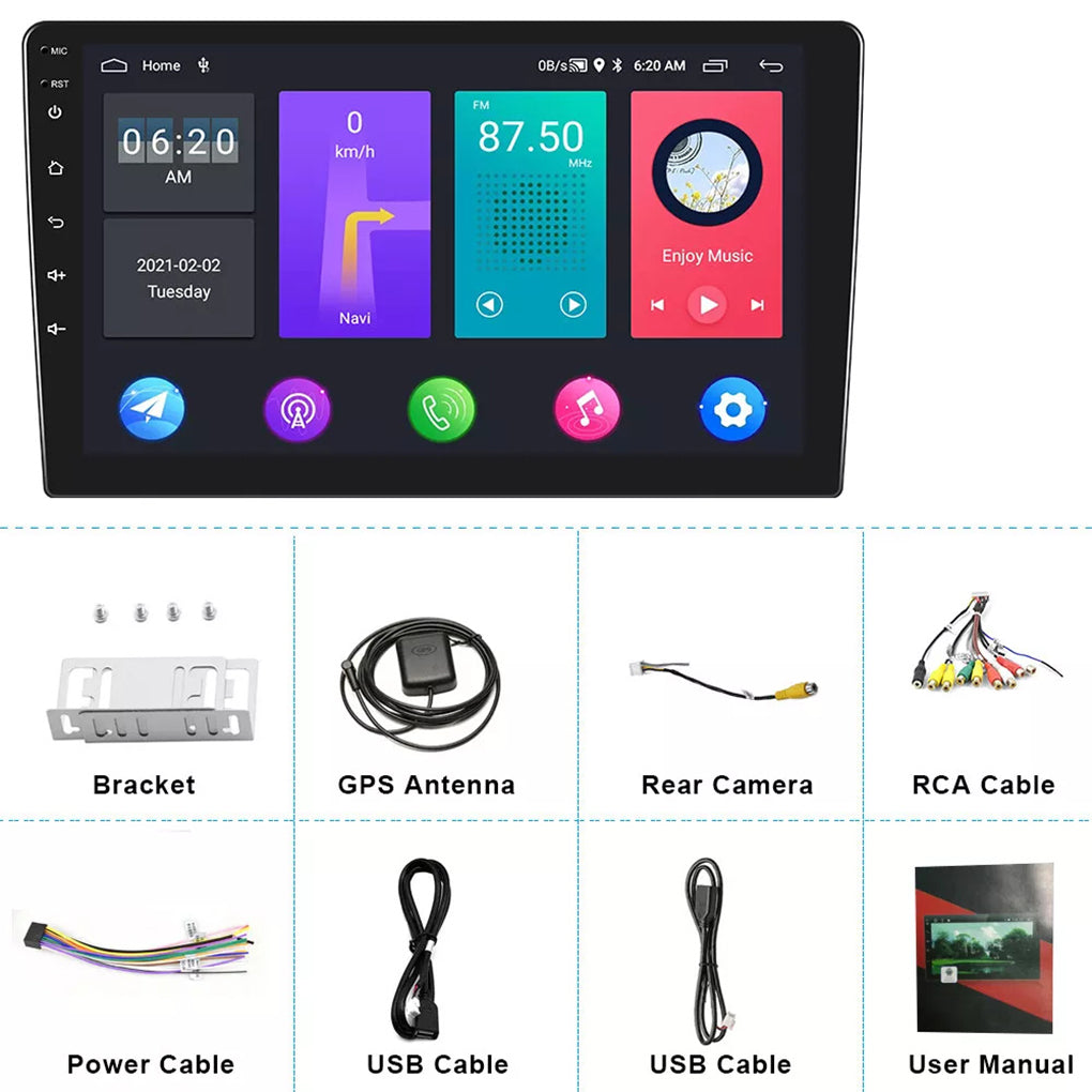 Android 14 Car Stereo Radio For Nissan Qashqai 1 J10 2006-2013 GPS Sat Nav WiFi