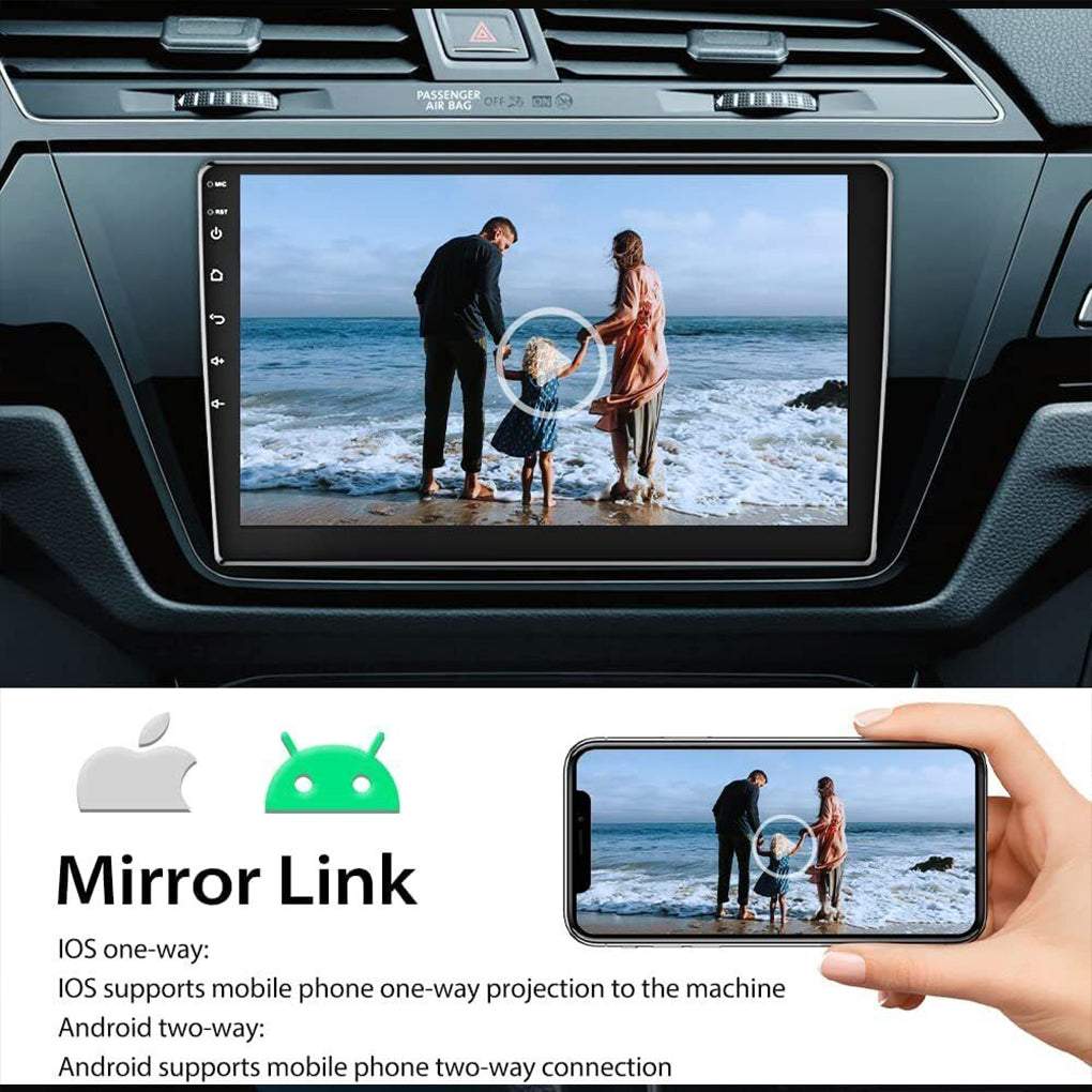 Suitable for Mercedes-Benz SMART ForTwo Cabrio/Coupe 451 large screen 9 inches 10-15 models Android 14 car radio with MIC
