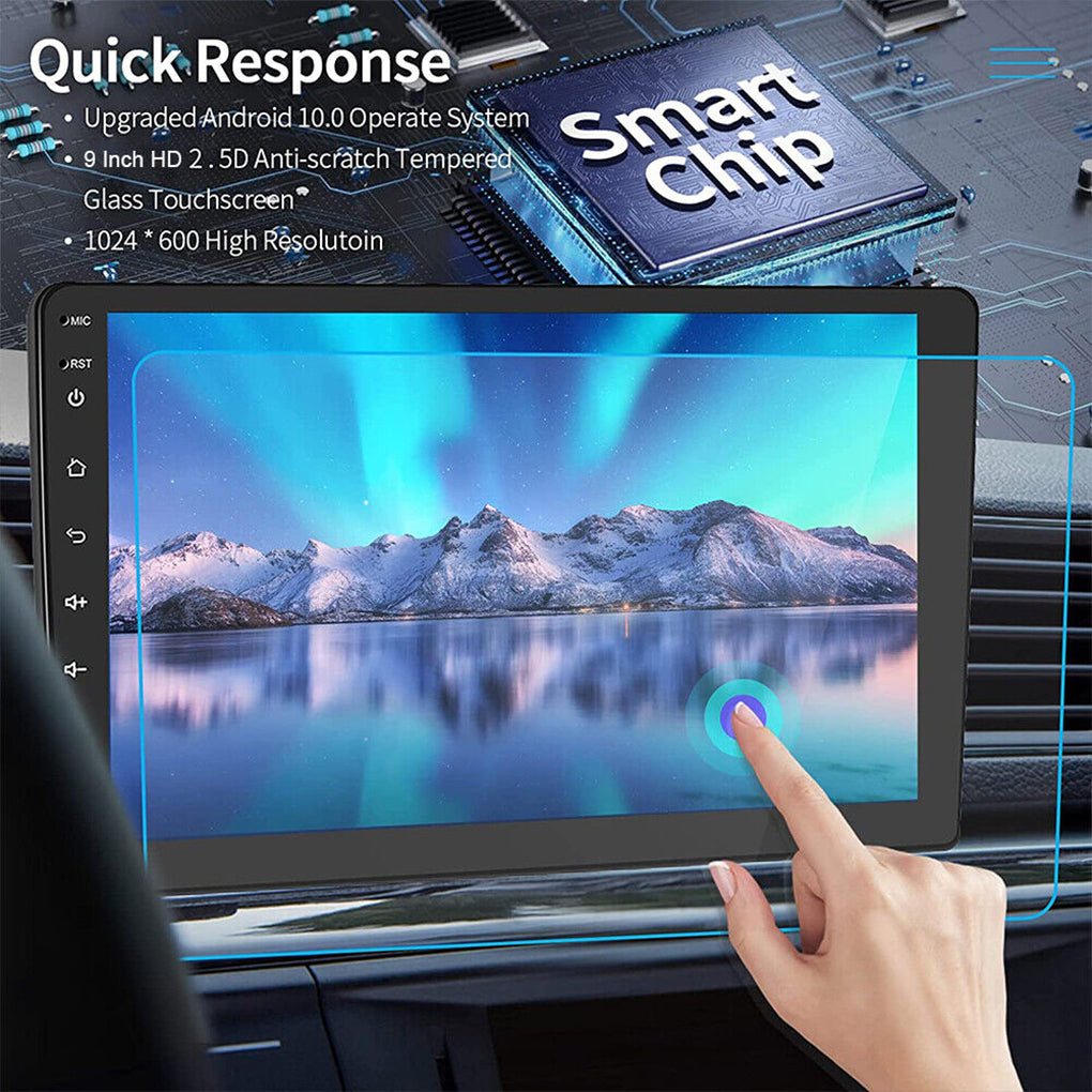 Suitable for Mercedes-Benz SMART ForTwo Cabrio/Coupe 451 large screen 9 inches 10-15 models Android 14 car radio with MIC