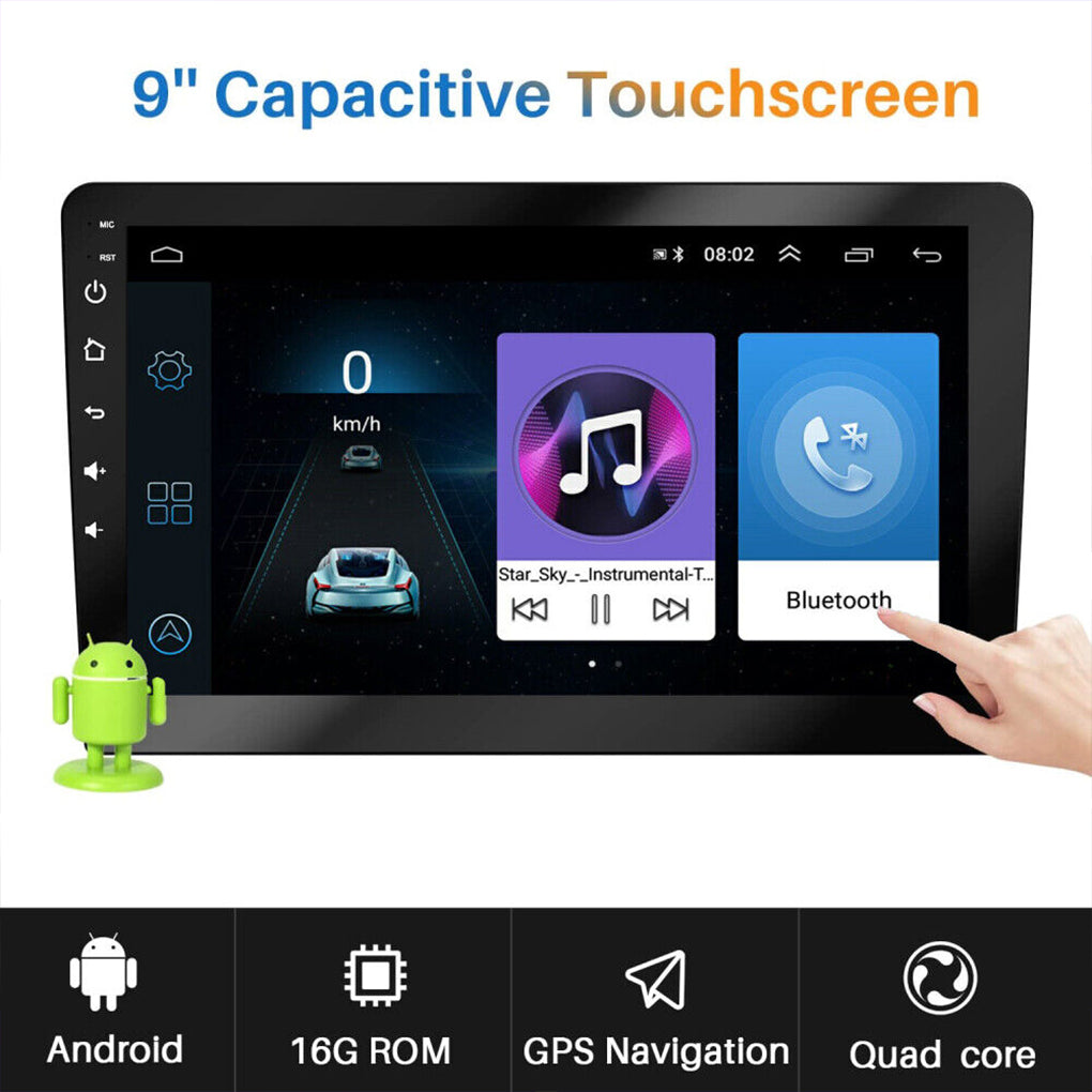 Suitable for Mercedes-Benz SMART ForTwo Cabrio/Coupe 451 large screen 9 inches 10-15 models Android 14 car radio with MIC