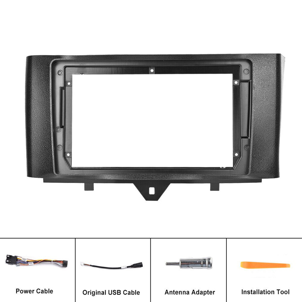 Suitable for Mercedes-Benz SMART ForTwo Cabrio/Coupe 451 large screen 9 inches 10-15 models Android 14 car radio with MIC