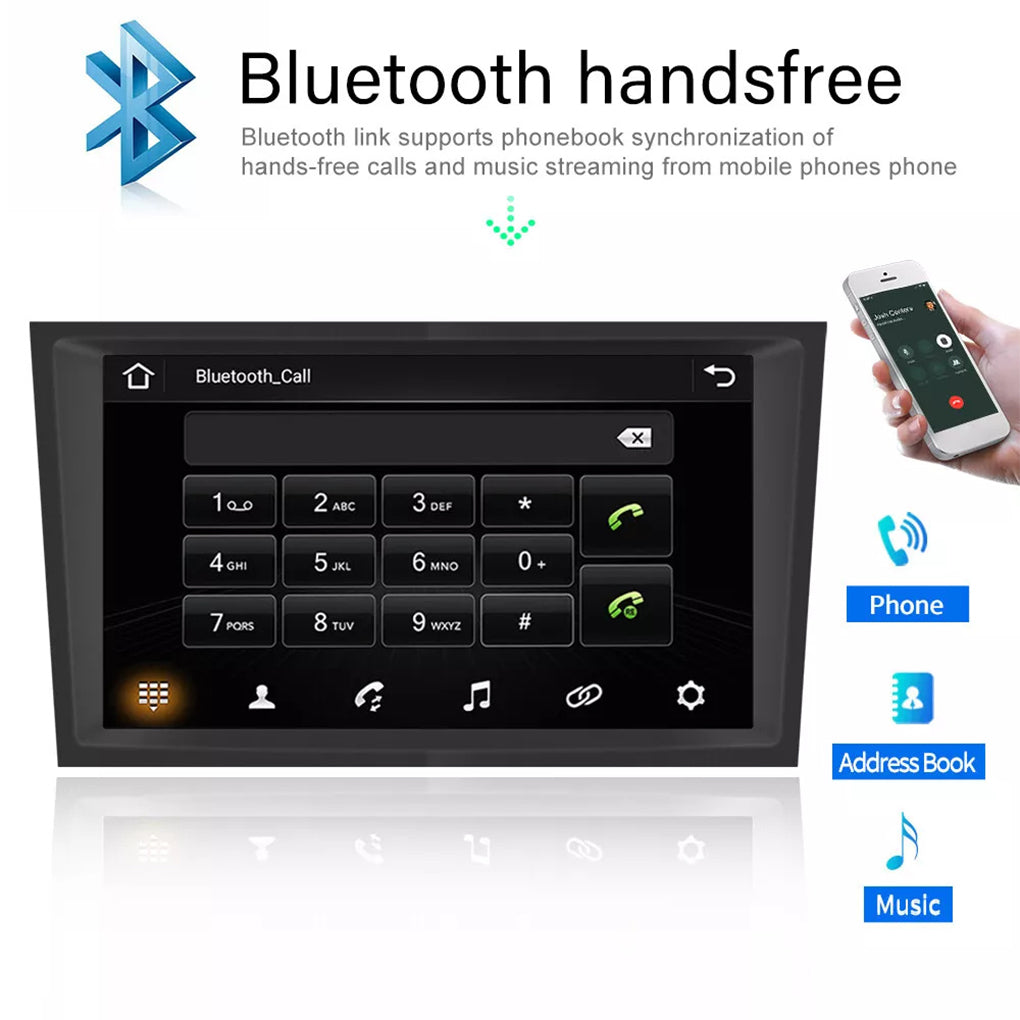 For Opel Astra H Vectra Corsa C D Android 14 Car Radio CarPlay GPS NAVI RDS HiFi